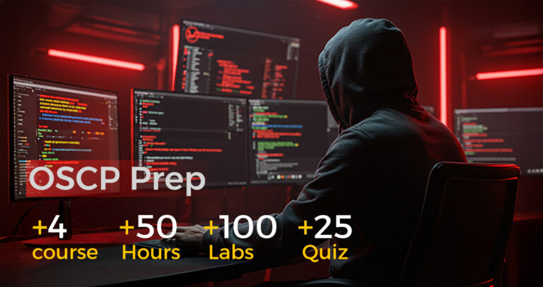 سلسلة شهادة معتمد محترف في إختبار إختراق الشبكات (OSCP)